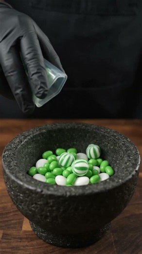 Crushing 3 Mint Candies Into Sprite! 🤯