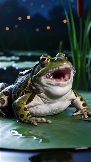 Good Night from the Snoring Frog 💤🐸