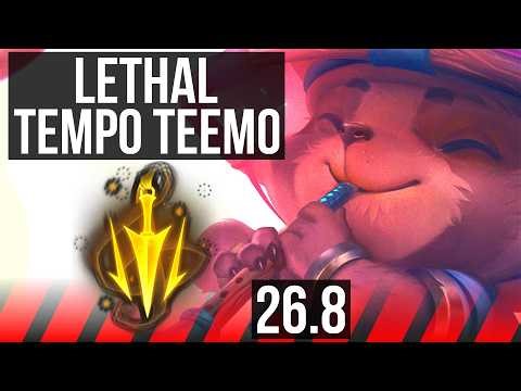 TEEMO vs AATROX (TOP) | Lethal Tempo | EUNE Master | 26.8