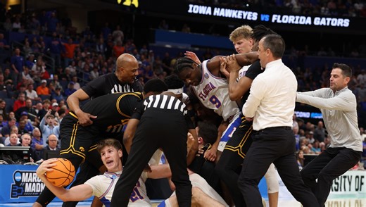 Iowa's Ben McCollum calls out 'sensitive' Florida after Todd Golden loses it with officials