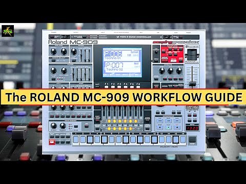 THE Roland MC 909 WORKFLOW for Beginners Guide.