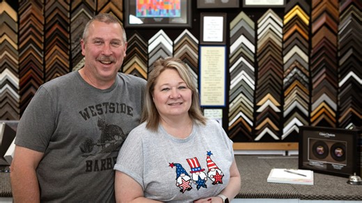 The Frame Shop is celebrating its 50th year in business