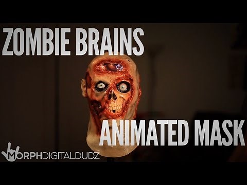 MorphDigitalDudz - Zombie Brains Animated Mask