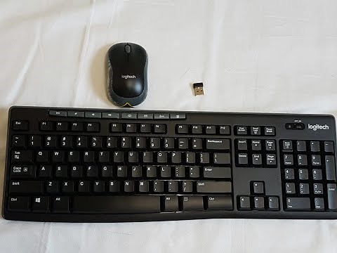 Logitech MK270 Wireless Keyboard And Mouse Review – Unboxing