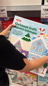 Unboxing the new Kadink 24-day Craft Advent Calendar 🎉 Packed full of DIY projects to get you into the festive spirit. #AdventCalendar #ChristmasUnboxing | Officeworks