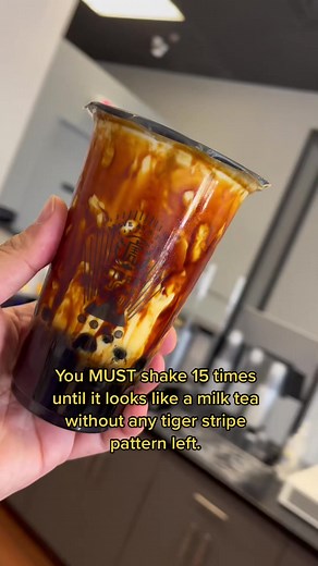 Shake It 15 Times for the Perfect Tiger Sugar Boba Tea