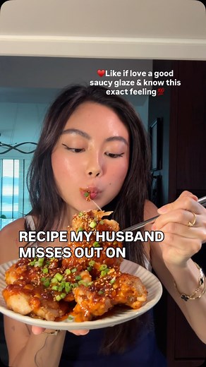 Ange P. on Instagram: "SAUCY OR PLAIN?! I enjoyed this all by myself🥰🥰Btw, if you make this, I highly highly recommend using a stainless steel or non-nonstick cookware! Recipe: - 2 tbsp gochujang - 1/2 a bulb of small garlic - 2 - 3 tsp honey (you can add more if you like it on the sweeter side) - 2 tbsp soy sauce (add more if you need) - 3 tbsp water - 4 boneless chicken thigh, with skin for extra crisp & flavour! - 1-2 tbsp neutral oil (you use less on a nonstick pan, more on stainless steel