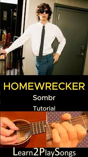 Homewrecker - Sombr #guitar