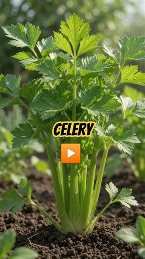 From Seed to Stalk: Celery Growing Time Lapse #shorts