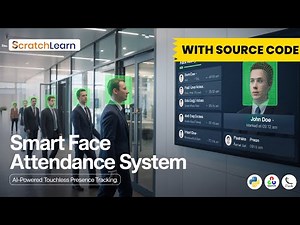 Smart Face Attendance System in Python | AI & Computer Vision Project | Tutorial + Source Code #ai