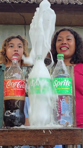 Slow Mo Cola vs Sprite Explosion! #epicreaction