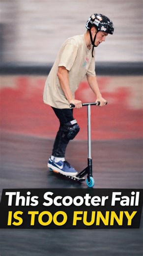 This scooter fail is too funny