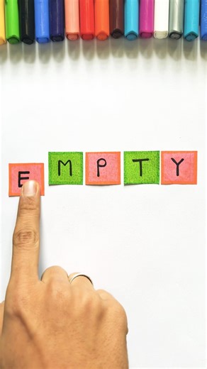 EMPTY😱! #art #artwork #trendingshorts #youtubeshorts #viralart #shorts #satisfying #fypviralシ #art