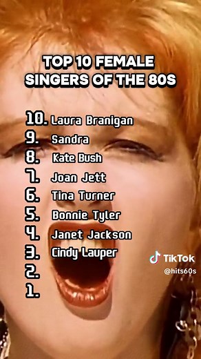 Top 10 Female Singers From the 80s | Classic Hits & Pop Songs