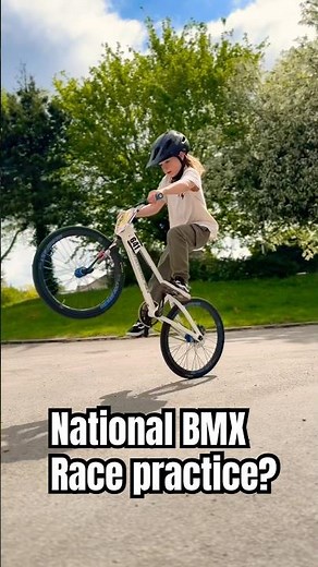 Practice for the National BMX race 😜