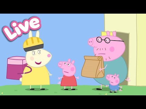 🍎 Peppa Pig Best Bites LIVE! 🐷 Peppa’s Food & Cooking Moments | Tales Full Episodes 24/7