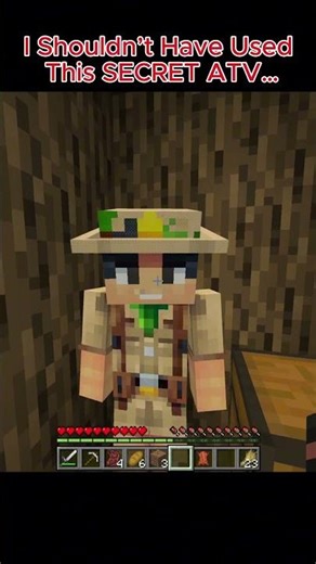 I Shouldn’t Have Used This SECRET ATV in Minecraft… 💀