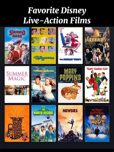 Mis películas favoritas de Disney en acción real
