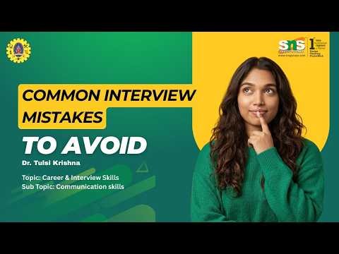 Common Interview Mistakes to Avoid