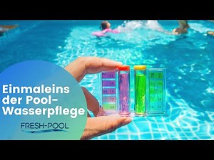 Das Einmaleins der Wasserpflege