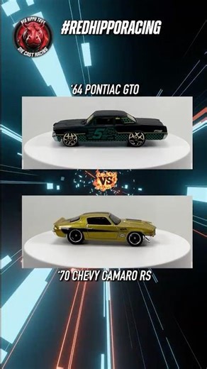 Daily Race #221: '64 Pontiac GTO Vs '70 Chevy Camaro RS