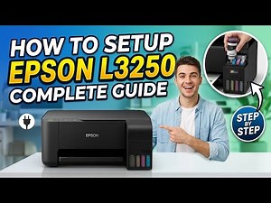 How to setup Epson L3250 | Guide