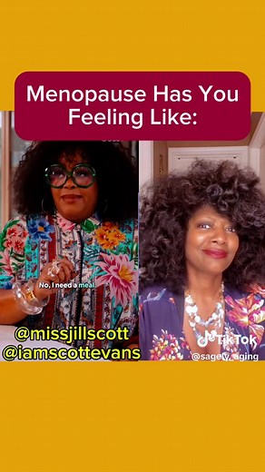 Jill Scott is many of us in the throes of menopause. The overwhelming feelings, the desire not to be bothered, and irritation are all part of The Change. While we may all ultimately deal with different symptoms, every woman will go through menopause. No one is skipped. However, we don’t have to suffer in silence. Talk to your medical provider for the best options for you! #menopausal #menopauseawareness #womenhealth #menopausesupport