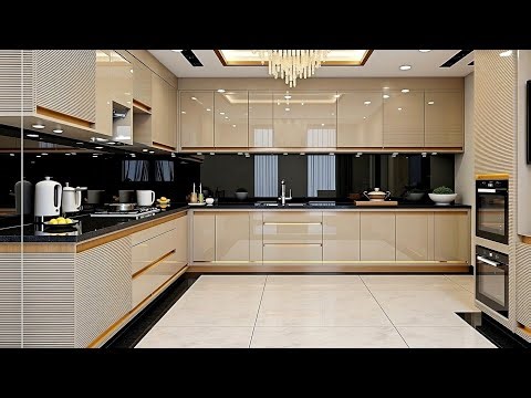 300 Stylish Modular Kitchen Design Ideas 2026 | Modern Kitchen Cabinet Colour Trends P5