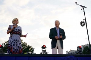 WATCH LIVE: Biden hosts Fourth of July celebration with military members and veterans