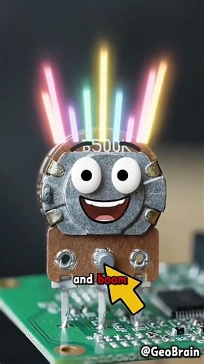 working of potentiometer #electronic #explained