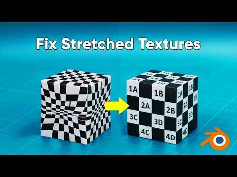 Why Your Textures Look Stretched in Blender (Fix UV Mapping Issues Fast!)