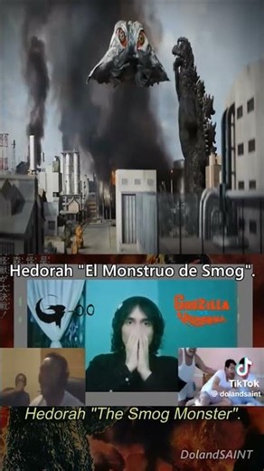 literal soy yo al ver que Godzilla minus zero tendrá como villano a hedora #godzilla #hedorah