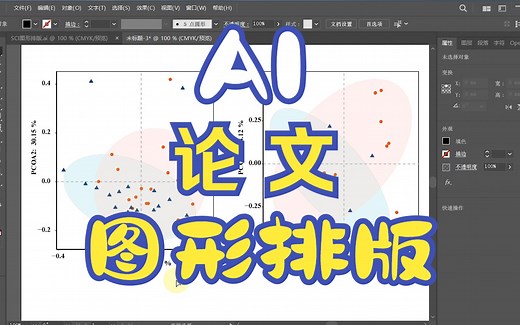 AI论文图形排版、调整、美化及导出