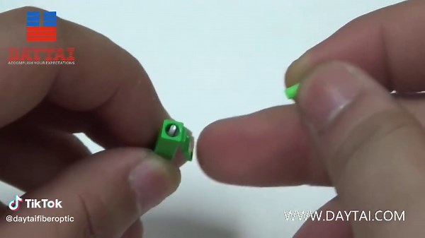 Optical Fiber Cable Quick Fast Connector LC APC #fiberoptics #fastconnector #connector #goodstuff #handtools #newtools #foryou #apc #lc