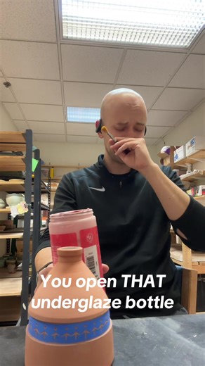 I need an in-depth scientific explanation of how the hell this happens. It’s truly SO foul I can’t comprehend #pottery #ceramics #handmade #art