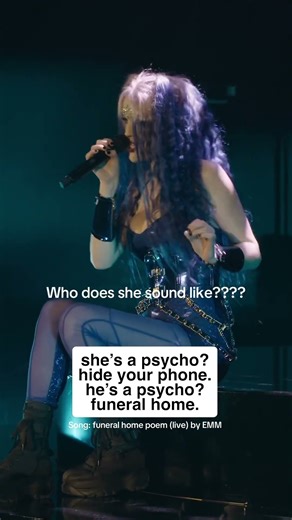 WHO DOES SHE SOUND LIKE??