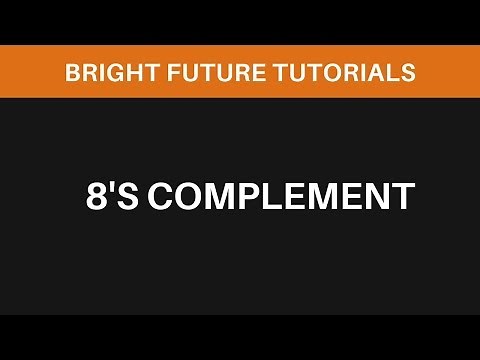 8's Complement