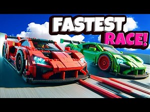 Racing the FASTEST Cars We Can Find Ends in DISASTER in Brick Rigs Multiplayer!