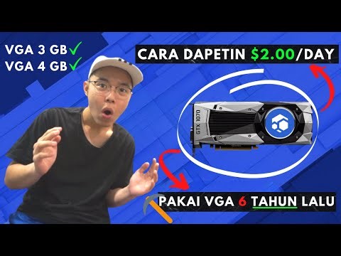 Mengapa Flux lebih Profit Daripada ETH?? Cara Mining Flux Pakai VGA Lama!!