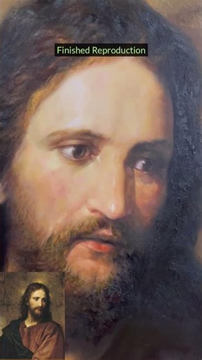 Original vs. Our Replica: Christ At 33 🎨