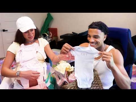 Jay Cinco & Lala Baptiste Open Their Baby Shower Gifts!