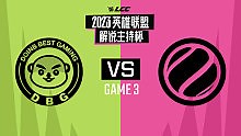 DBG vs WEB_3-淘汰赛-2023解说主持杯