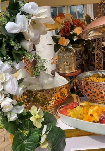 Luxury swallow station 😍😍 Let’s make your event colorful and memorable. #skillskitchen#onlinemealrestaurant#foodontiktok#cookwithme#fyb#lafiafoodvendor#skills