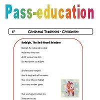 Christmas Traditions - 6ème - Lecture compréhension en anglais - Cycle 3 - PDF à imprimer