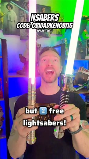 2 Free Lightsabers from NSabers!