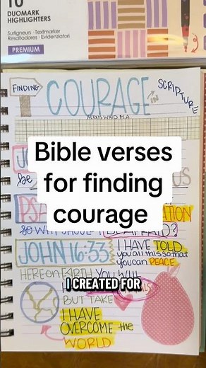 Bible study Bible verses on finding courage in Scripture #biblestudytime #scriptureoftheday