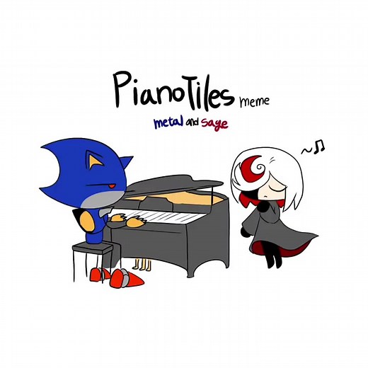 Metal Sonic x Sage: Neo Metal Sonic Piano Tiles in Sonic Frontiers