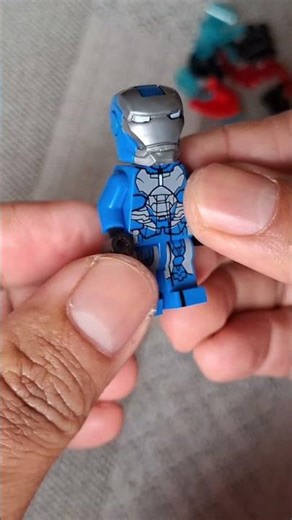 Blue ironman #lego #figure #avengers #ironman #review