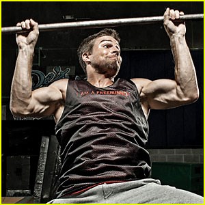 Stephen Amell: Fitness Feature for ‘Emmy’ Magazine!