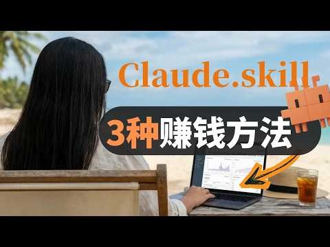 0代码3种方法Claude.skill打造AI自动化副业产品｜第一周就有月入$5,400的副业【2026年保姆级实操教学】